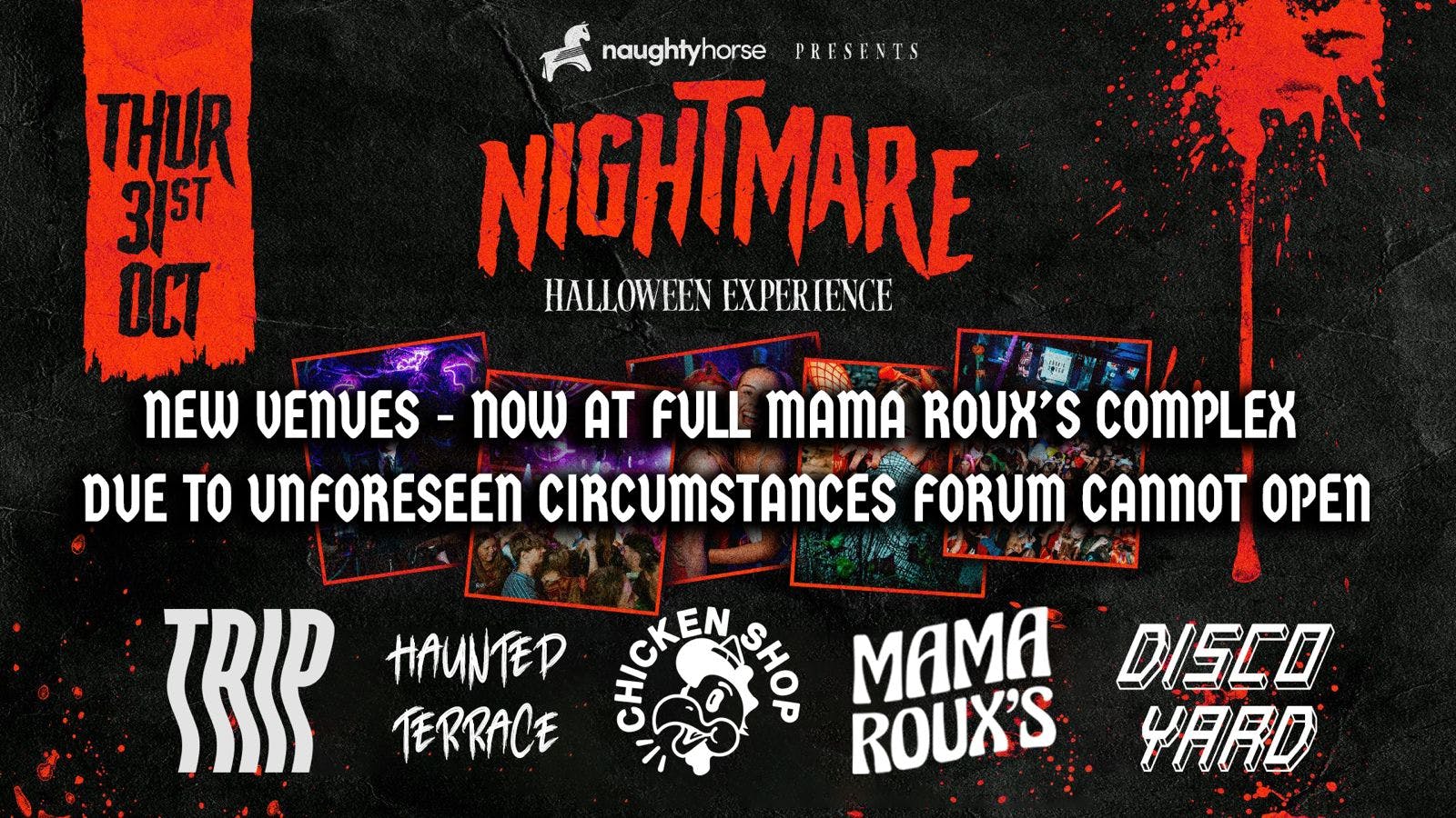 Nightmare Halloween Experience 🎃 ABSOLUTE FINAL TICKETS 👻 at Full Mama