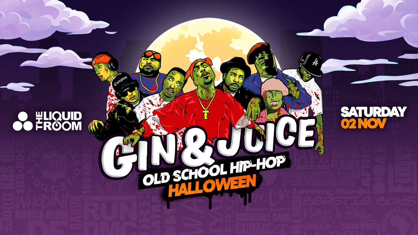 Old School Hip-Hop Halloween – Edinburgh 2024