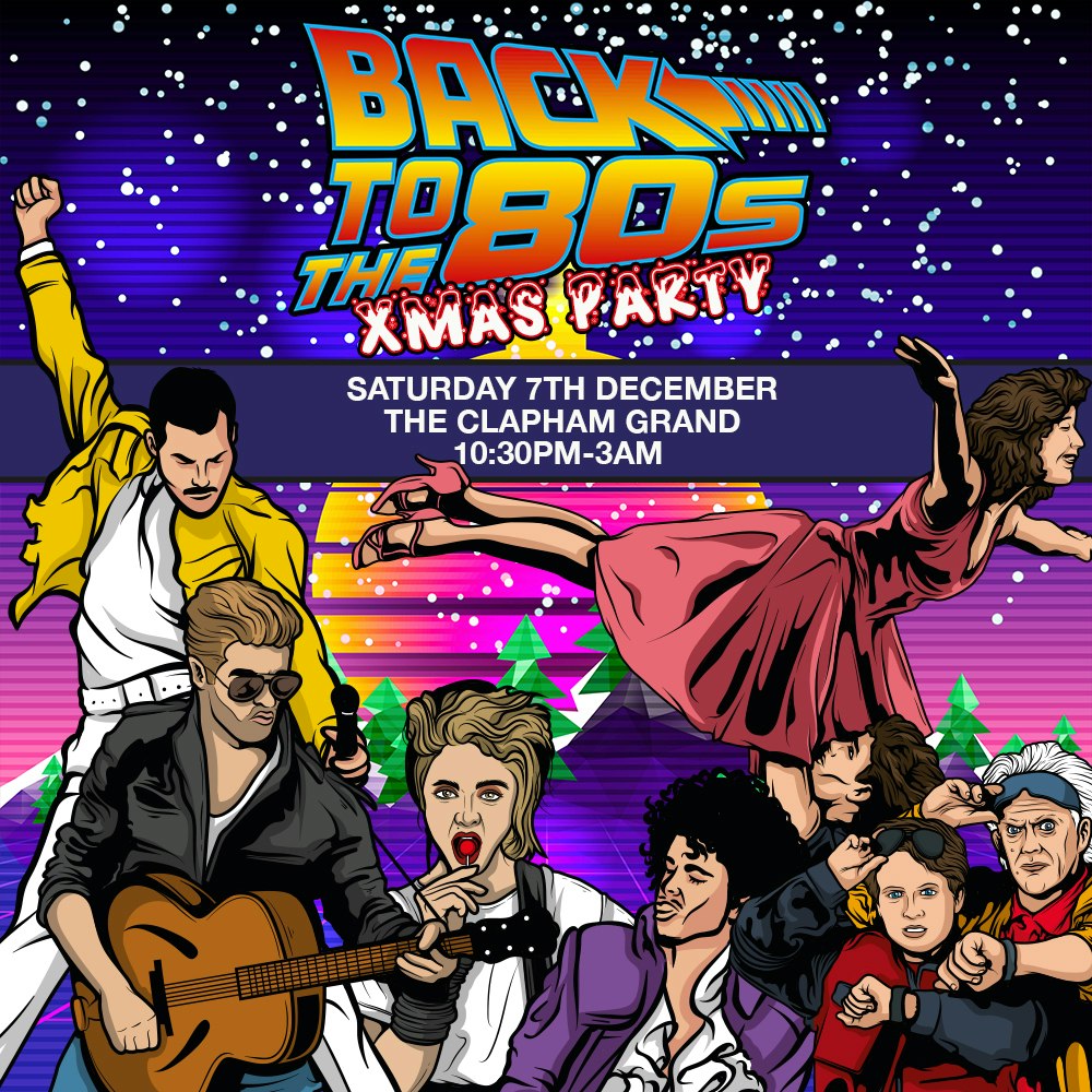 Back To The 80s – Christmas Party (London)