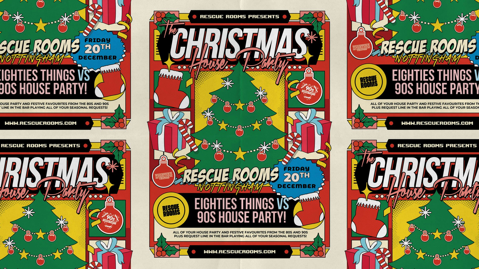 The Christmas House Party ☃️ Eighties Things vs 90s House Party