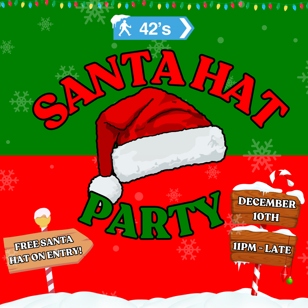 Ruby Tuesday – Santa Hat Party