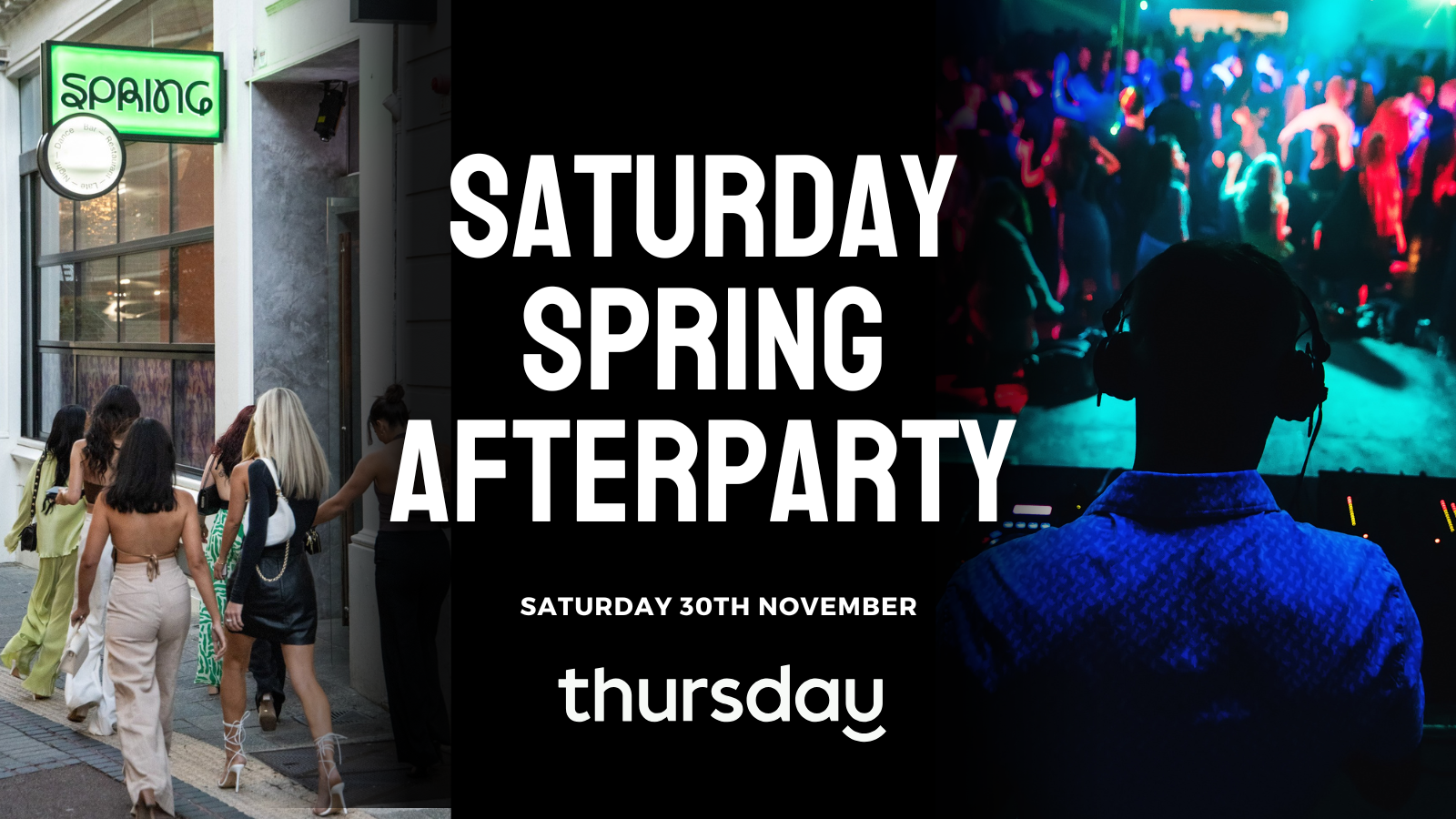 Saturday | Spring Singles Afterparty | Perth