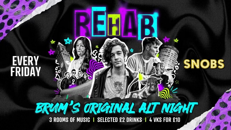 Rehab Friday [TONIGHT] 🤟 04/10