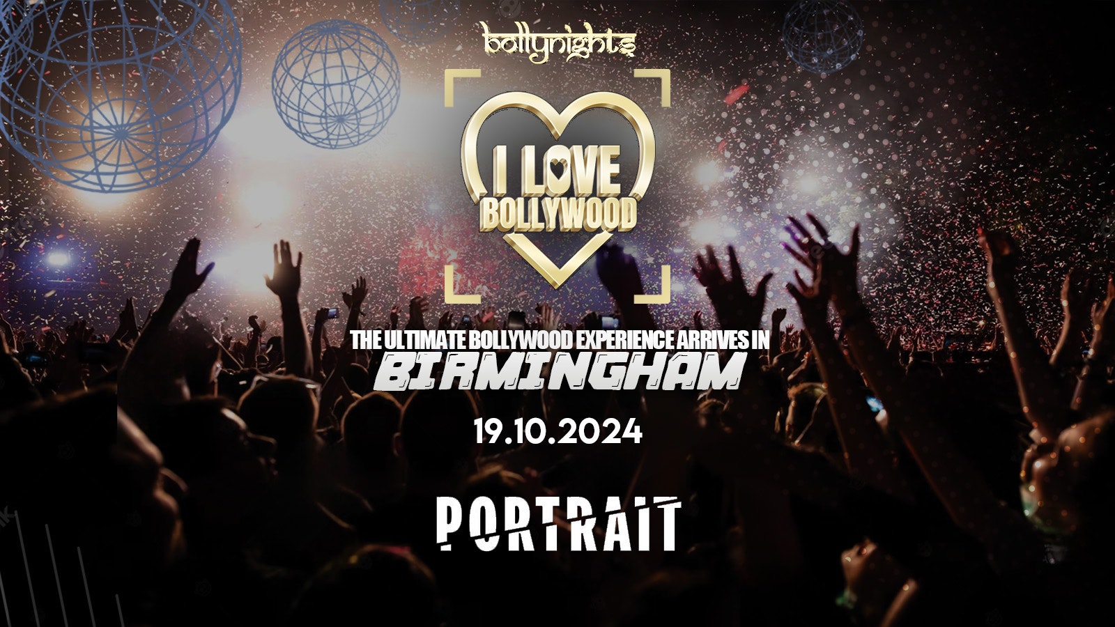 I Love Bollywood Birmingham – Saturday 19th October | Portrait