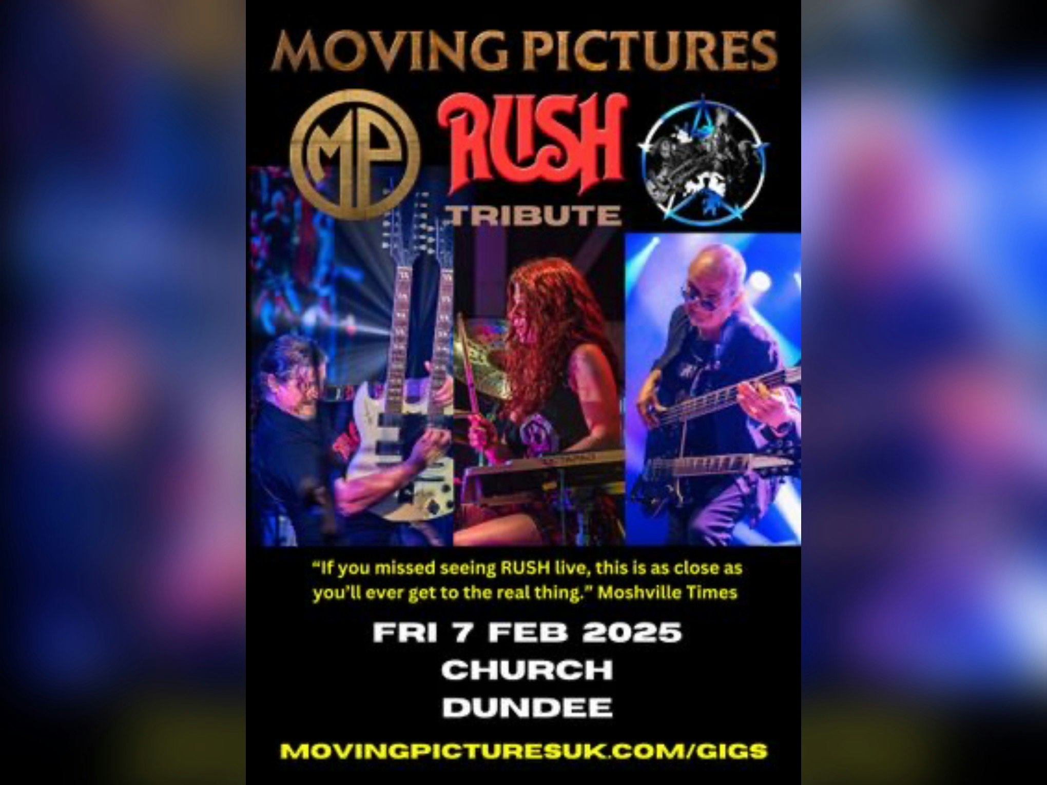 MOVING PICTURES – RUSH TRIBUTE Live