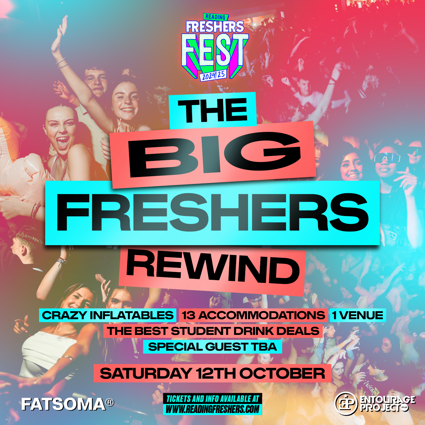 THE BIG FRESHERS REWIND @3SIXTY – Saturday 12th October 🚨