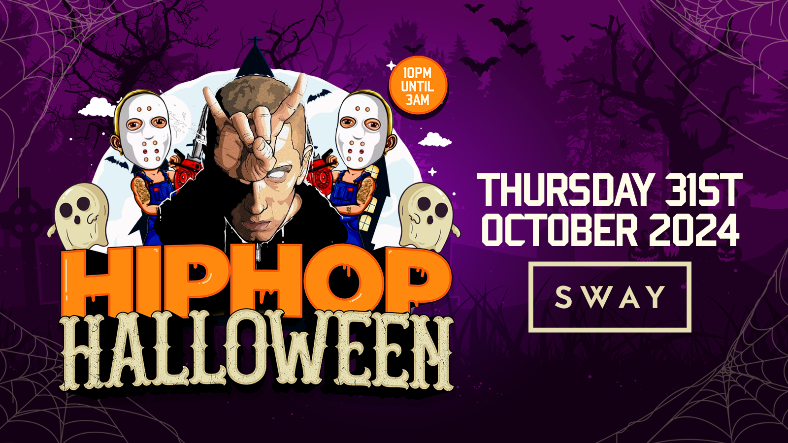 The Hip Hop Halloween – Central London Halloween Party!