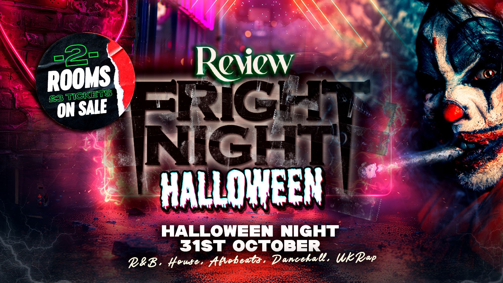 Review Fright Night Halloween Special
