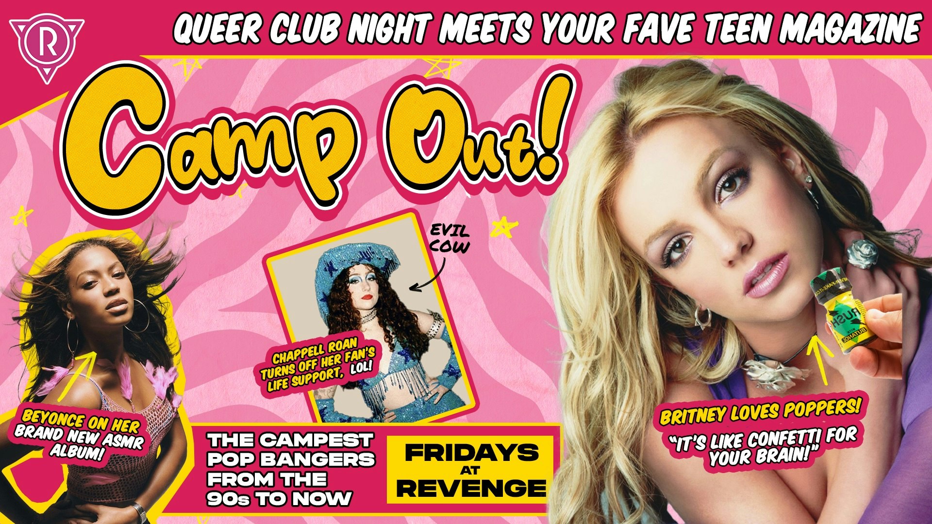 Camp Out! x Tainted Love @ Revenge