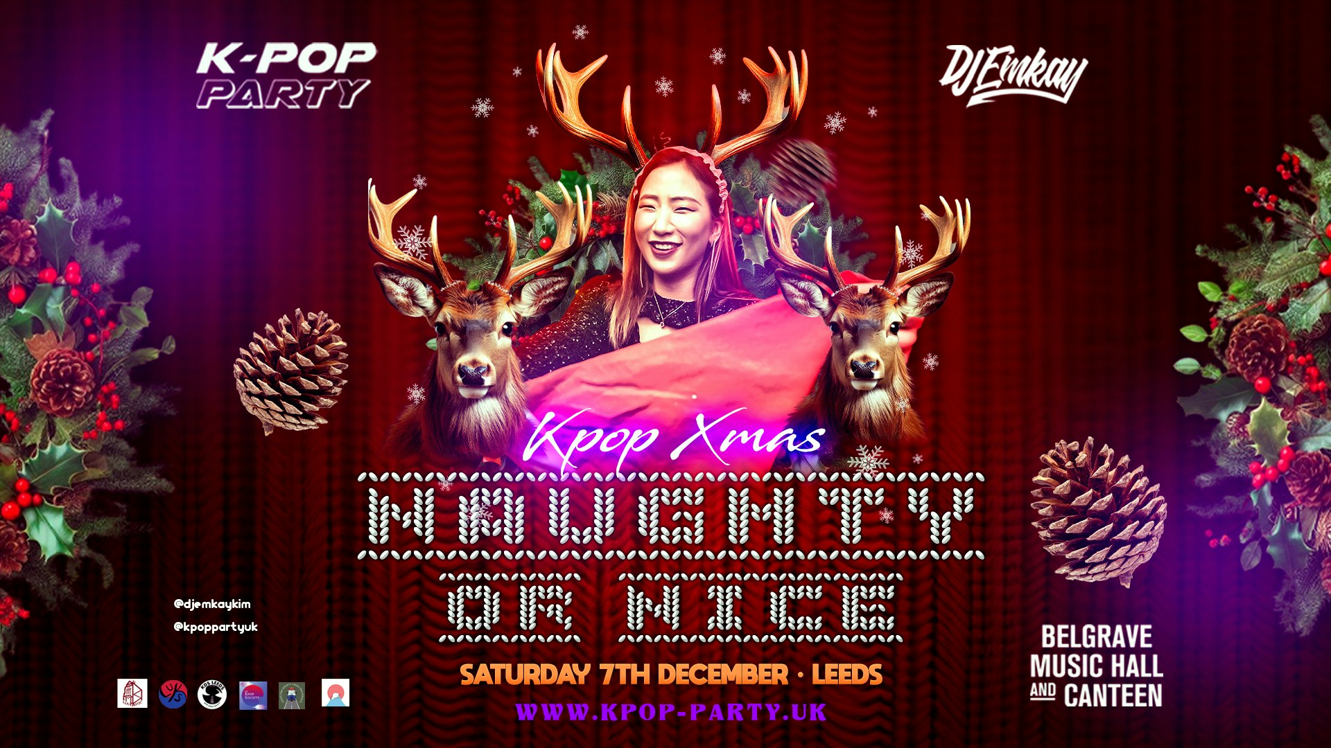 Leeds KPOP XMAS PARTY with DJ EMKAY | Saturday 7th December