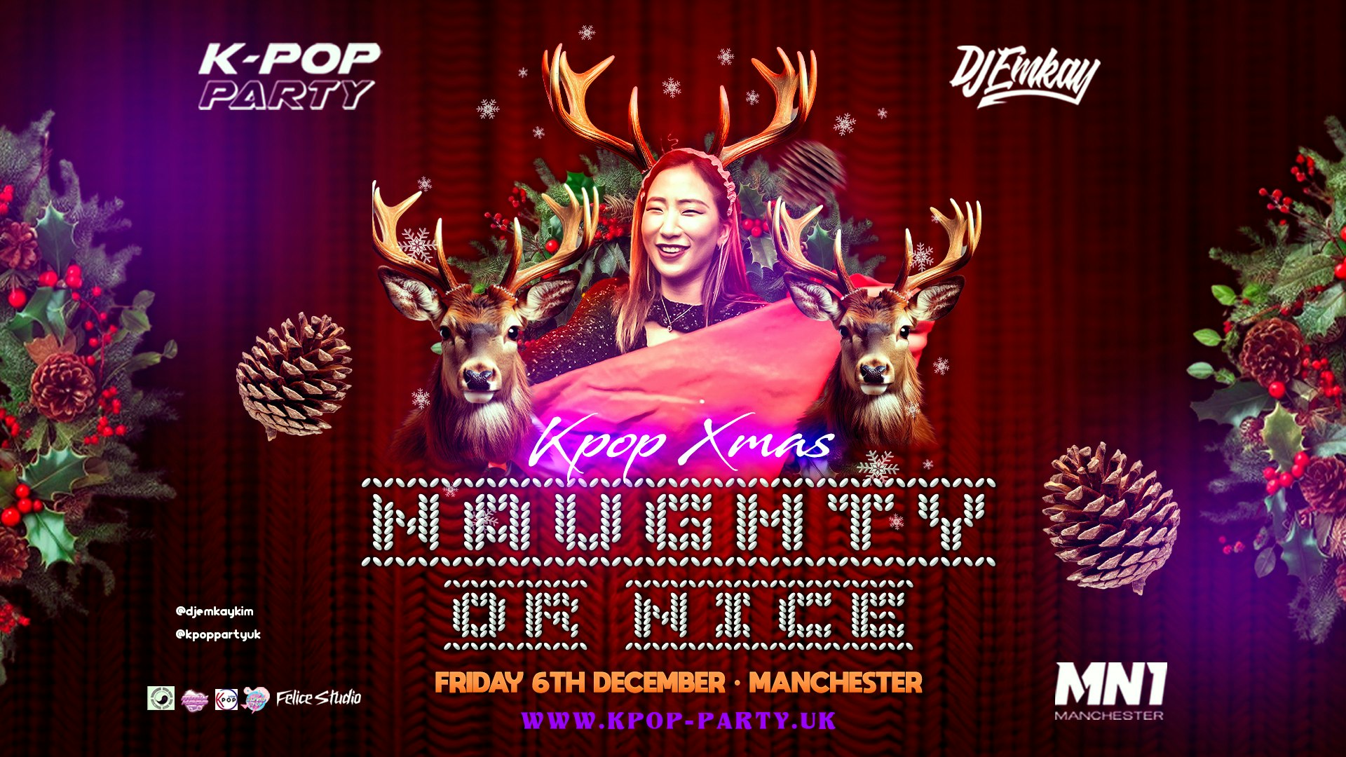 Manchester KPOP XMAS PARTY with DJ EMKAY | Friday 6th December