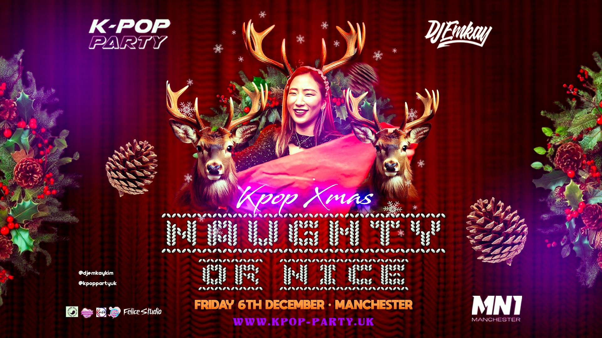 Manchester KPOP XMAS PARTY with DJ EMKAY | Friday 6th December