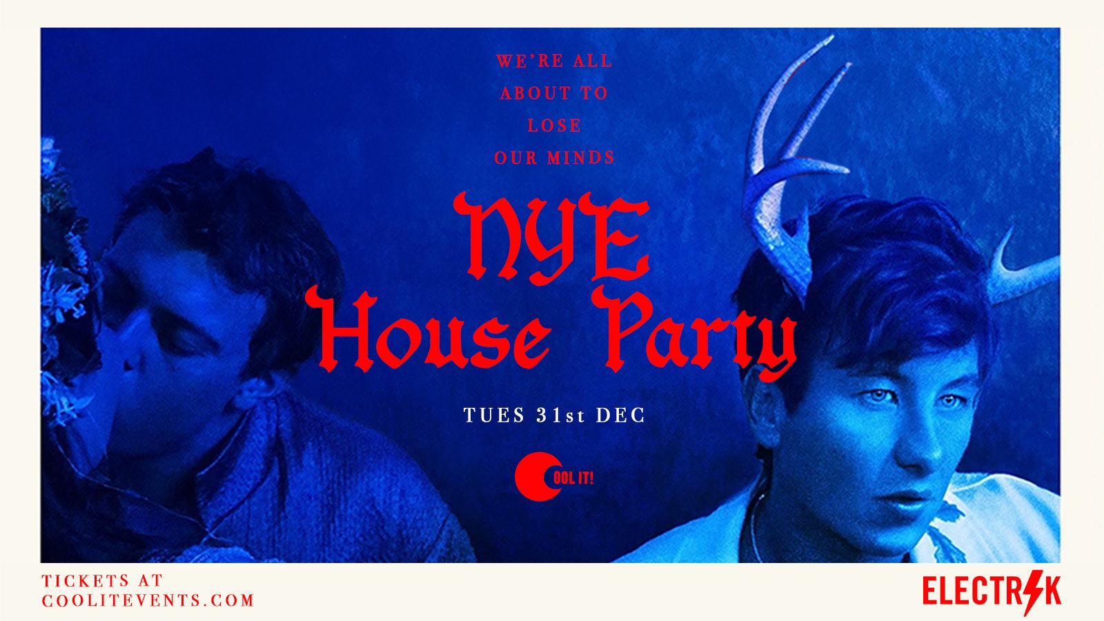 NYE HOUSE PARTY : We’re all about to lose our minds… 🏰🪩🪦🎊