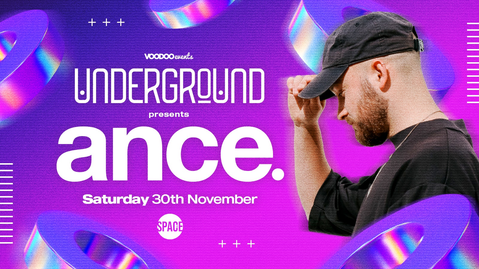 Underground Saturdays *ANCE* at Space Leeds – 30th November