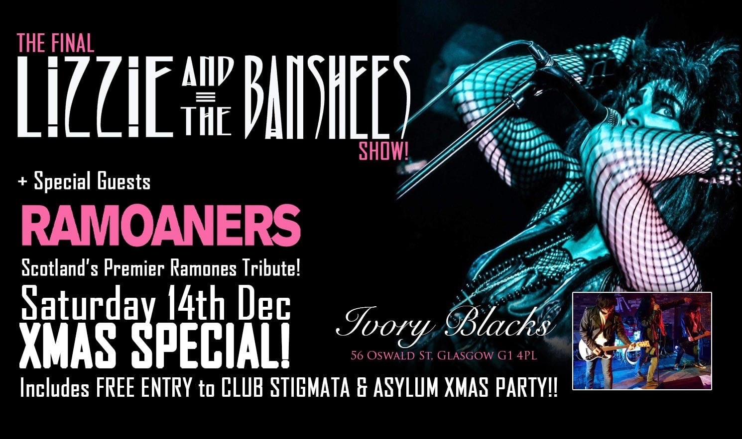 LIZZIE & THE BANSHEES  – THE FINAL SHOW!