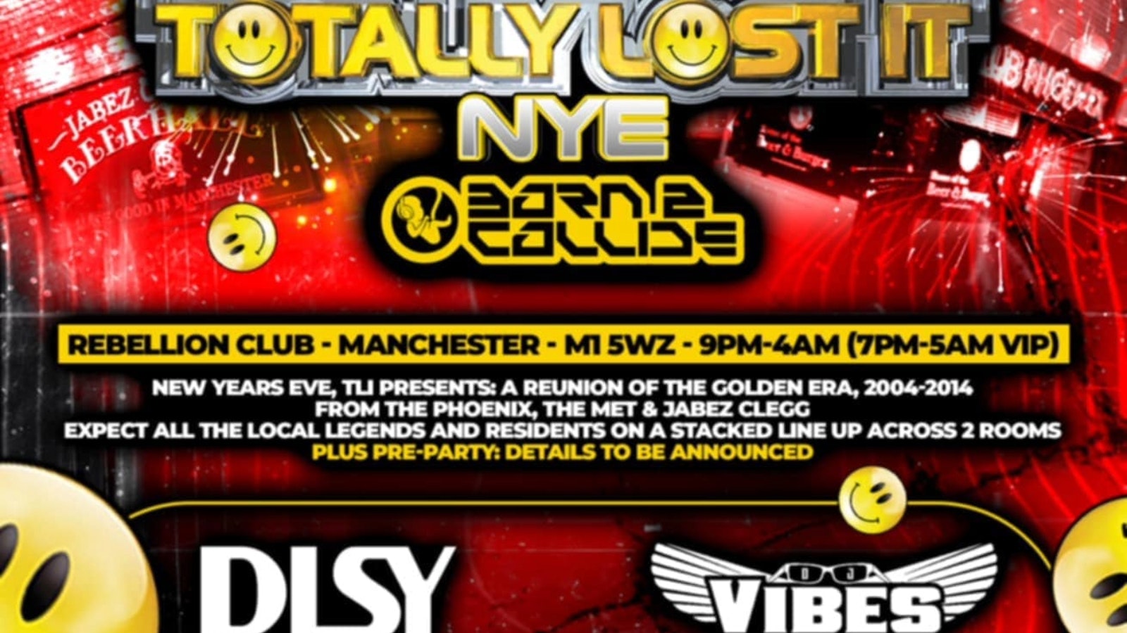 Totally Lost It presents: New Years Eve