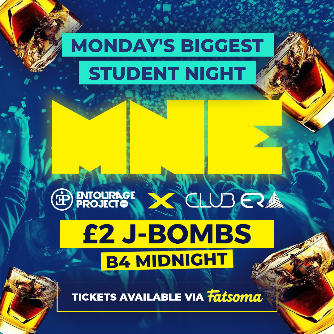 MNE –  £2 JAGER BOMBS🥃💛