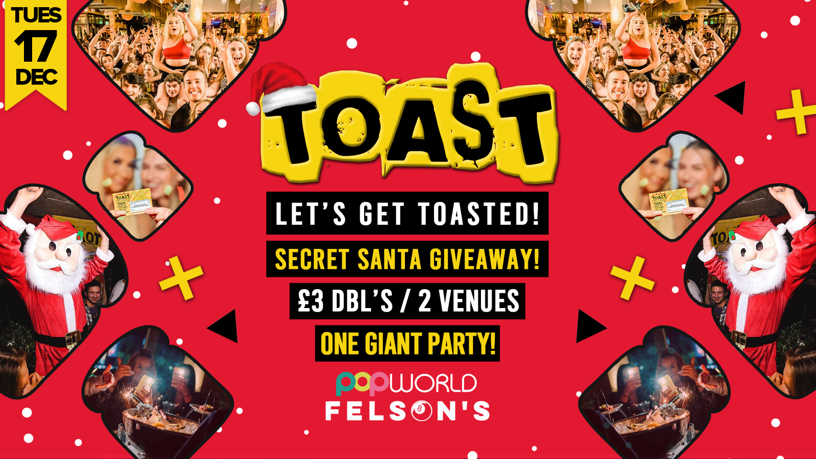 Toast • Secret Santa Giveaway • Popworld & Felsons