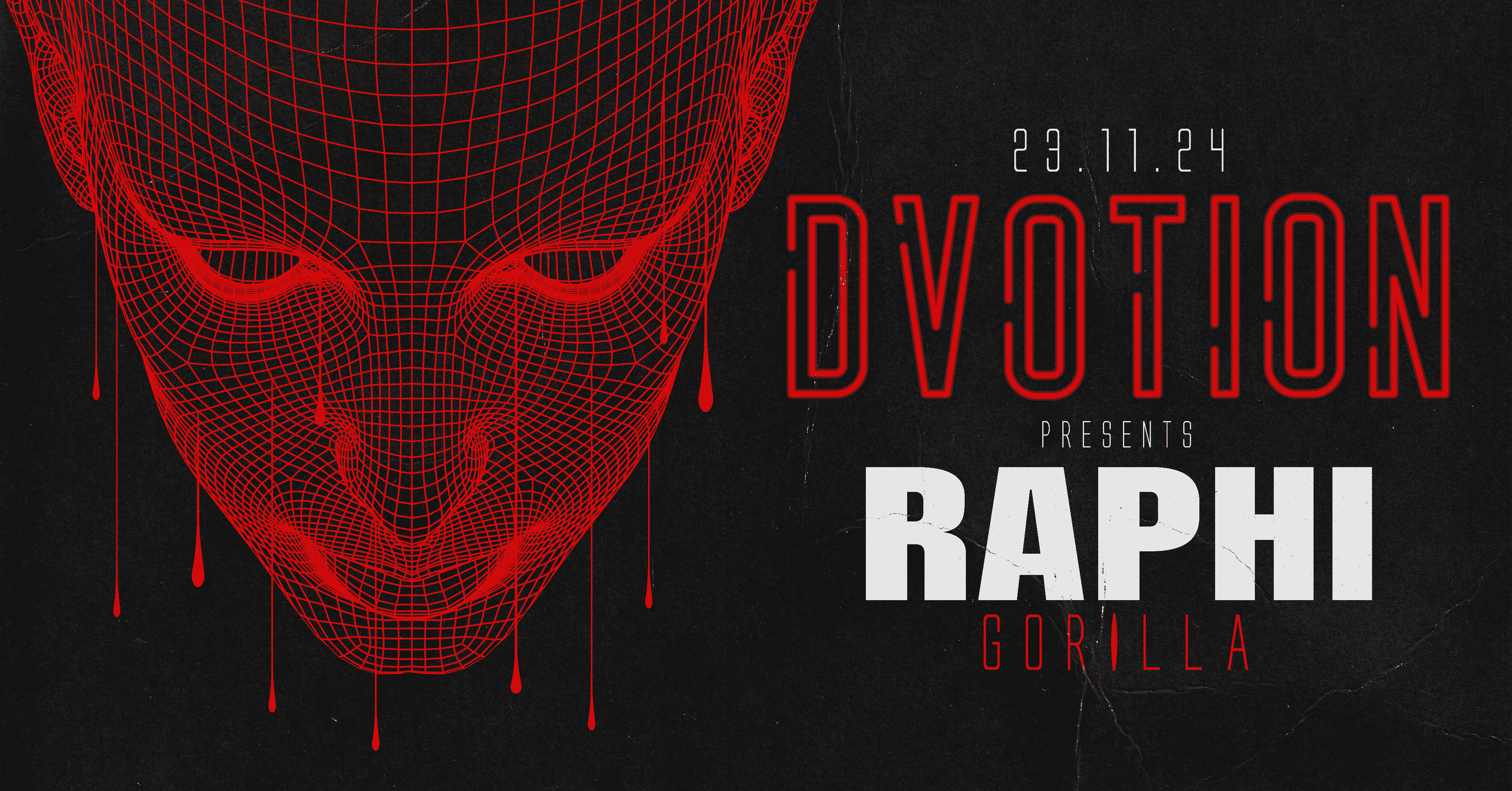 ♦️ DVOTION PRESENTS RAPHI @ GORILLA // YOUR HOME OF MUSIC // HOUSE, TECH, UKG, JUNGLE, SPEEDY G♦️