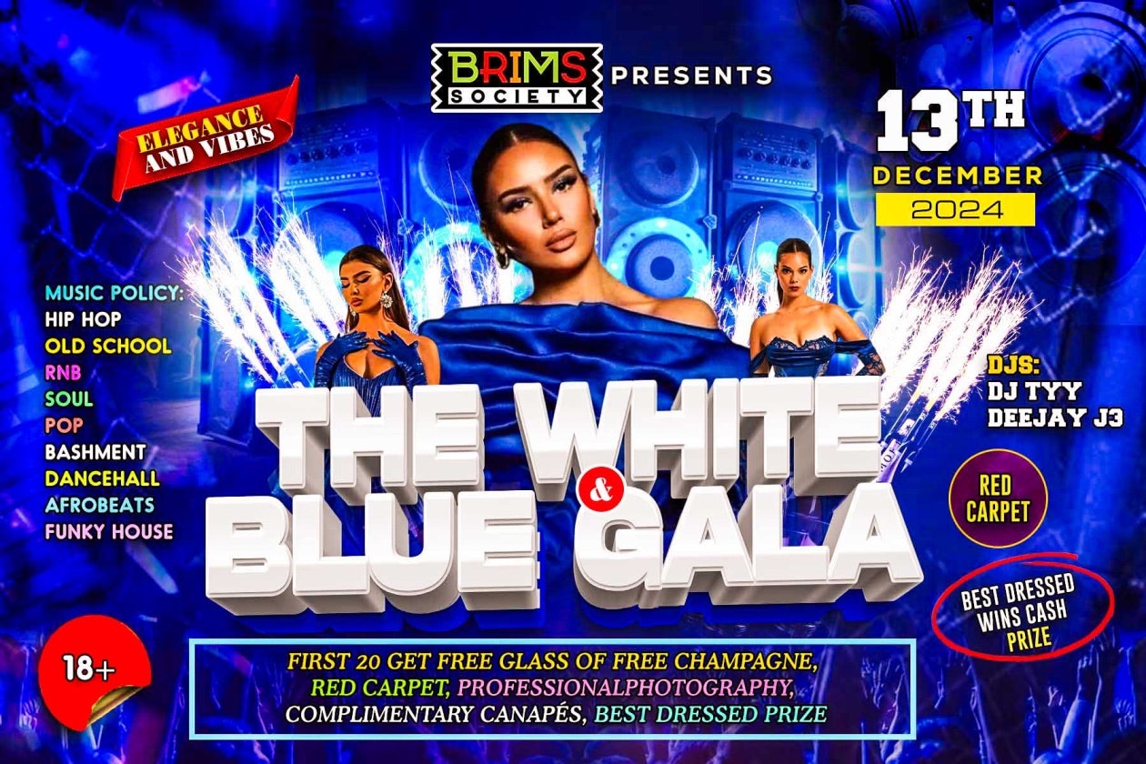 Brims Society Presents: The White & Blue Gala😱🔥 | Winter SPECIAL❄️ | SPECIAL GUEST