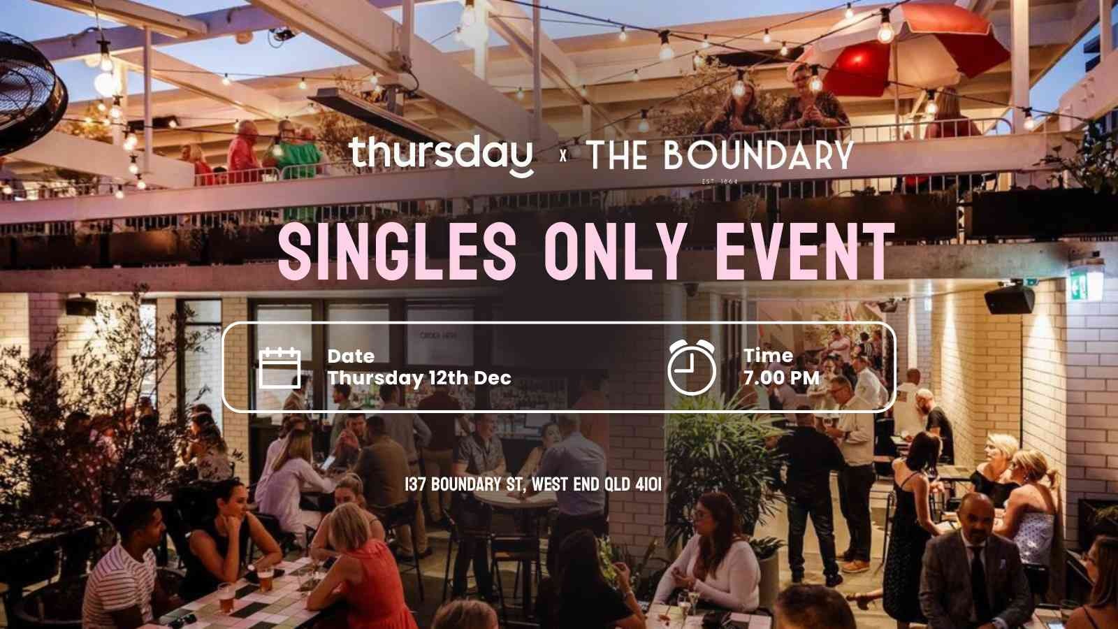 Thursday | The Boundary (30-45) | West End