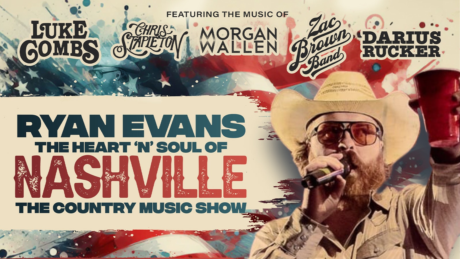 🤠 Ryan Evans – Heart ‘n’ Soul of NASHVILLE – The Country Music Show