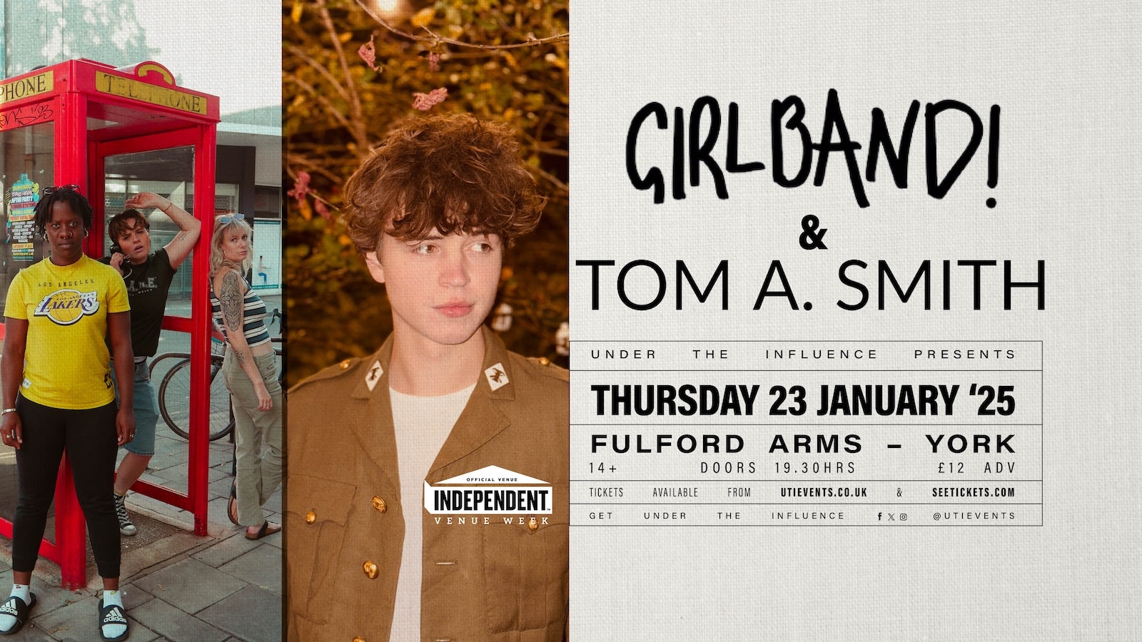 GIRLBAND! & TOM A SMITH | YORK