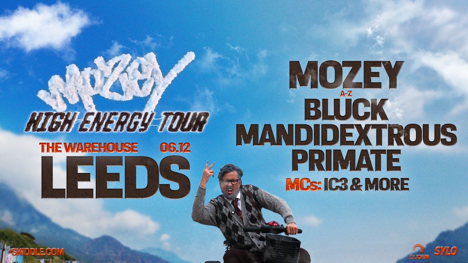 Mozey – Leeds High Energy Tour