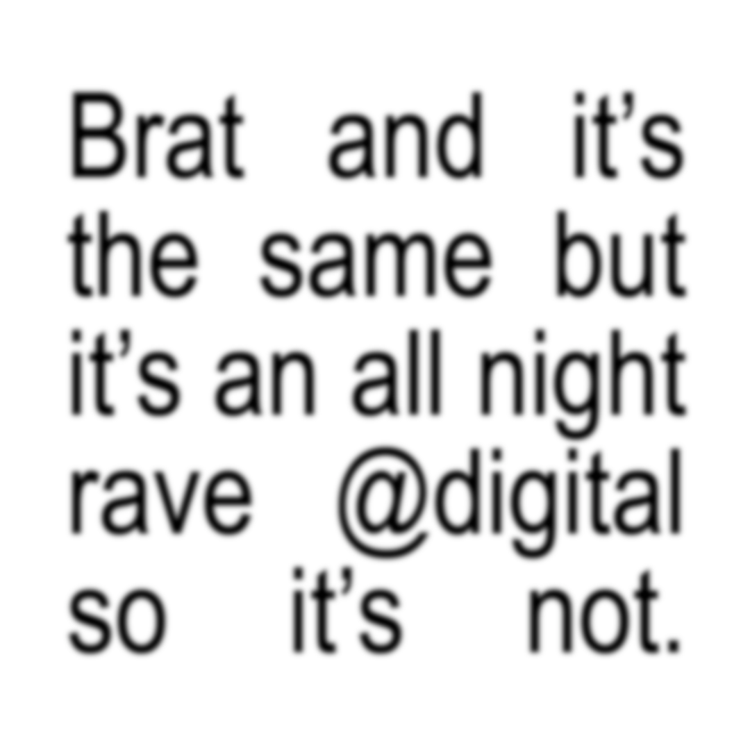 BRAT RAVE | by Killer Kitsch