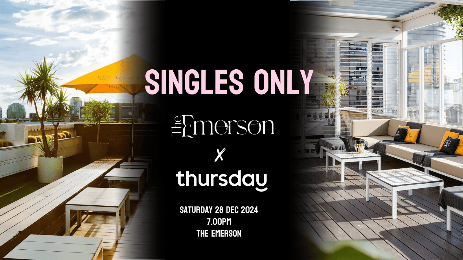 Thursday | The Emerson Rooftop (25-45) | Melbourne