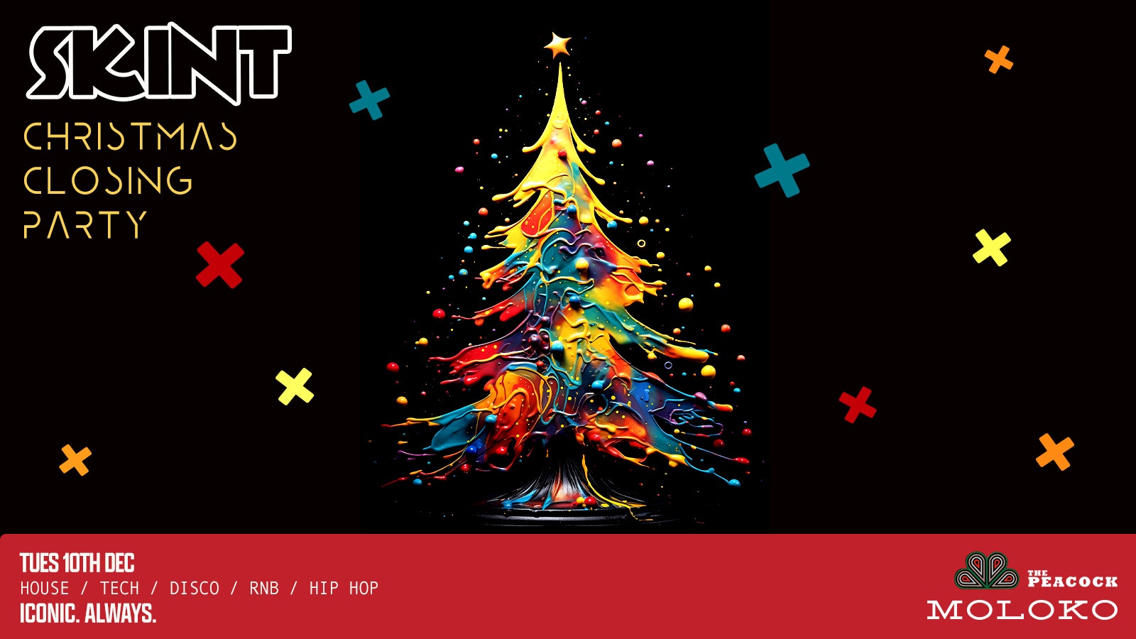 SKINT Tuesdays :  XMAS CLOSING PARTY 🎄🎊