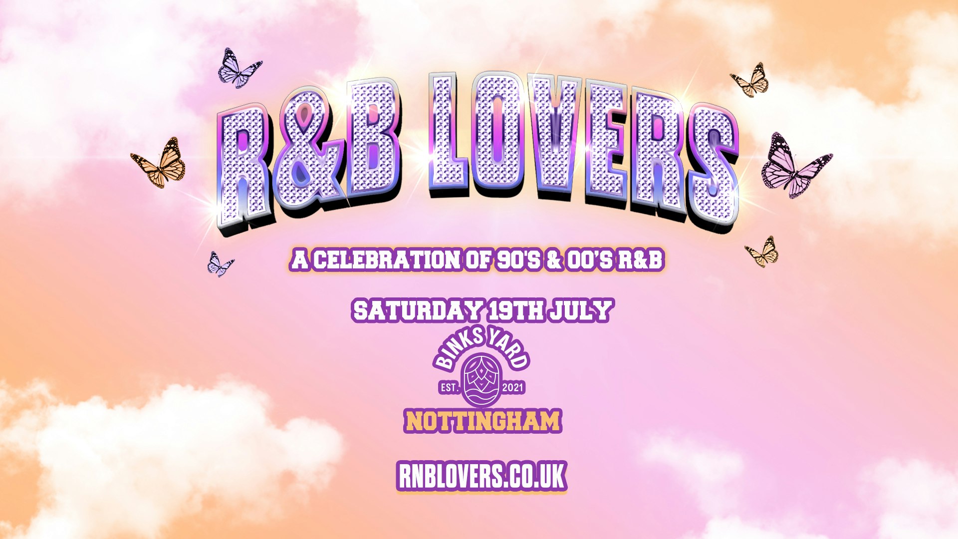 R&B Lovers – Binks Yard Nottingham – Sat 19th July [SOLD OUT!]