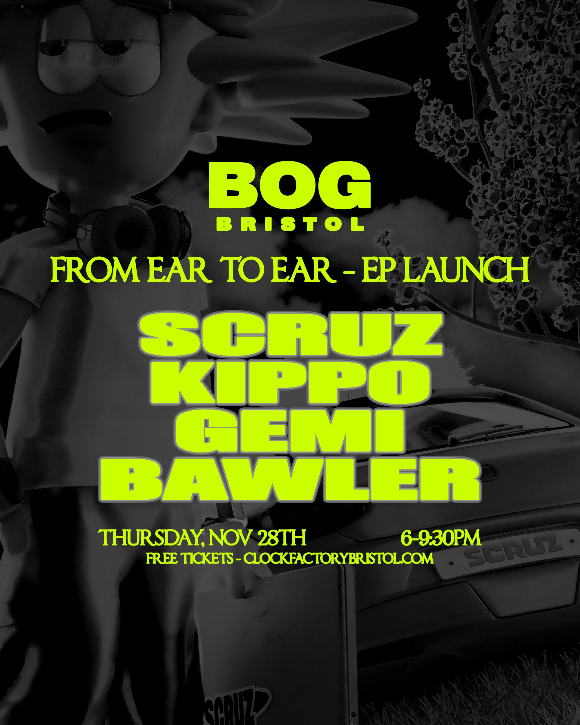 BOG x Scruz (From Ear to Ear EP Launch)