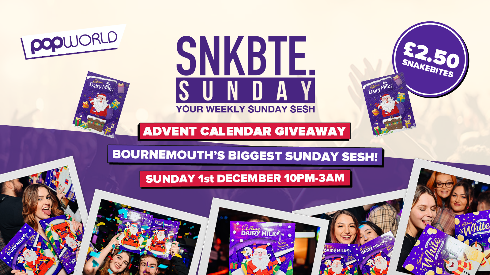 Snakebite Sundays @Popworld // Advent Calendar Giveaway!