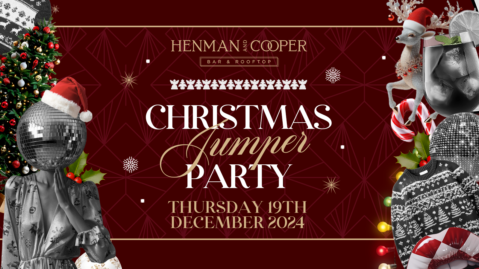 THE CHRISTMAS JUMPER PARTY! – 19TH DECEMBER