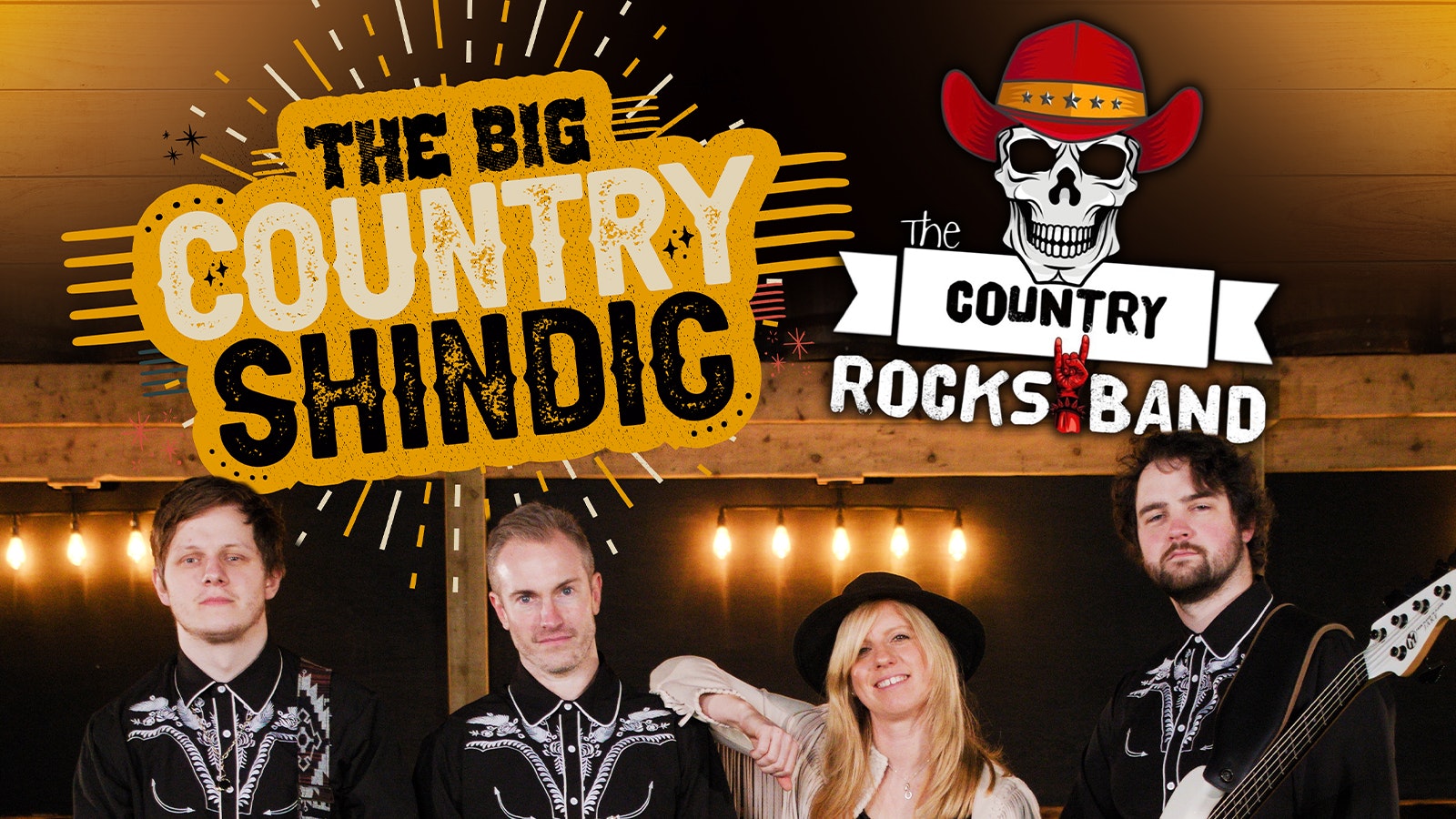 🤠 BIG COUNTRY SHINDIG starring The Country Rocks Band