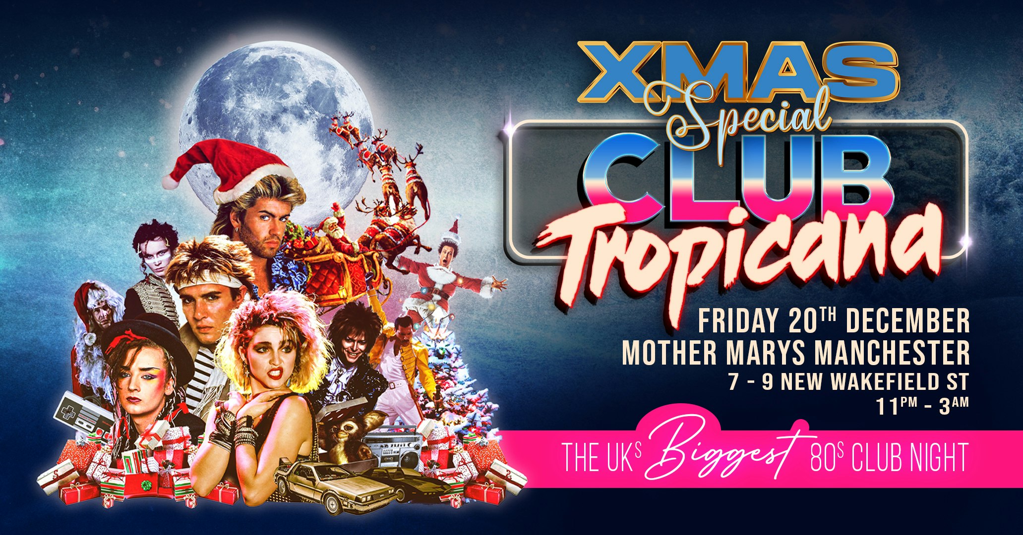 CLUB TROPICANA: 80S NIGHT X-MAS SPECIAL 🎄