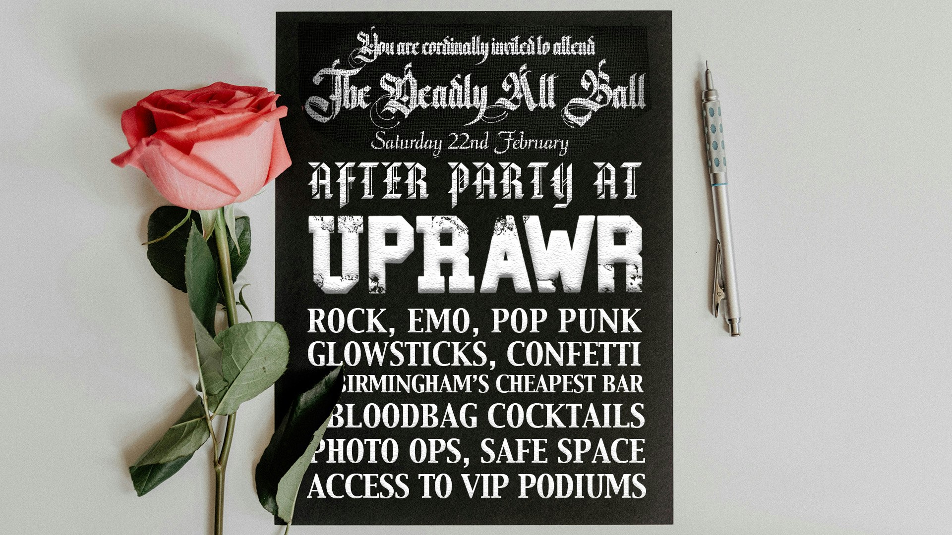 UPRAWR: The Deadly Alt Ball After Party!