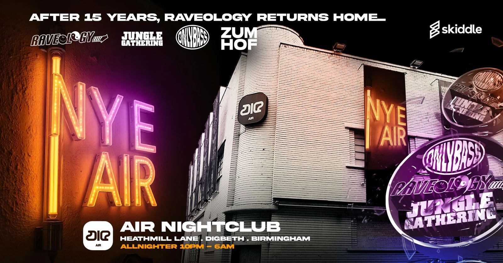 New Year’s Eve – Raveology, Jungle Gathering & Only Bass