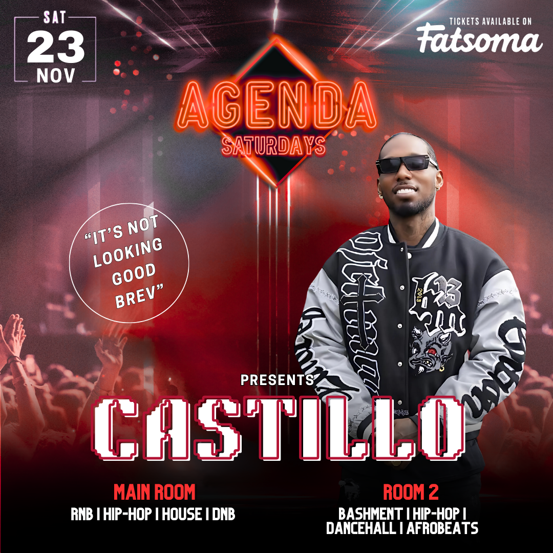 AGENDA SATURDAYS PRESENTS CASTILLO