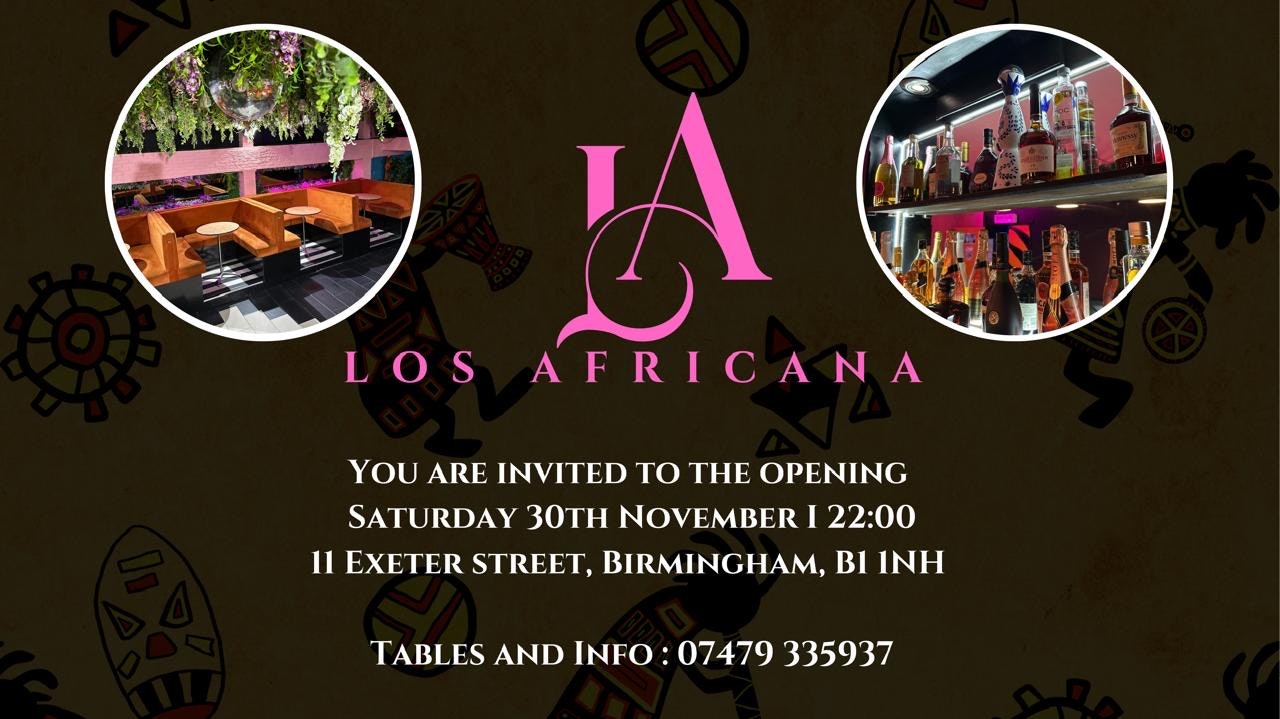 OFFICIAL – LAUNCH PARTY OF LOS AFRICANA