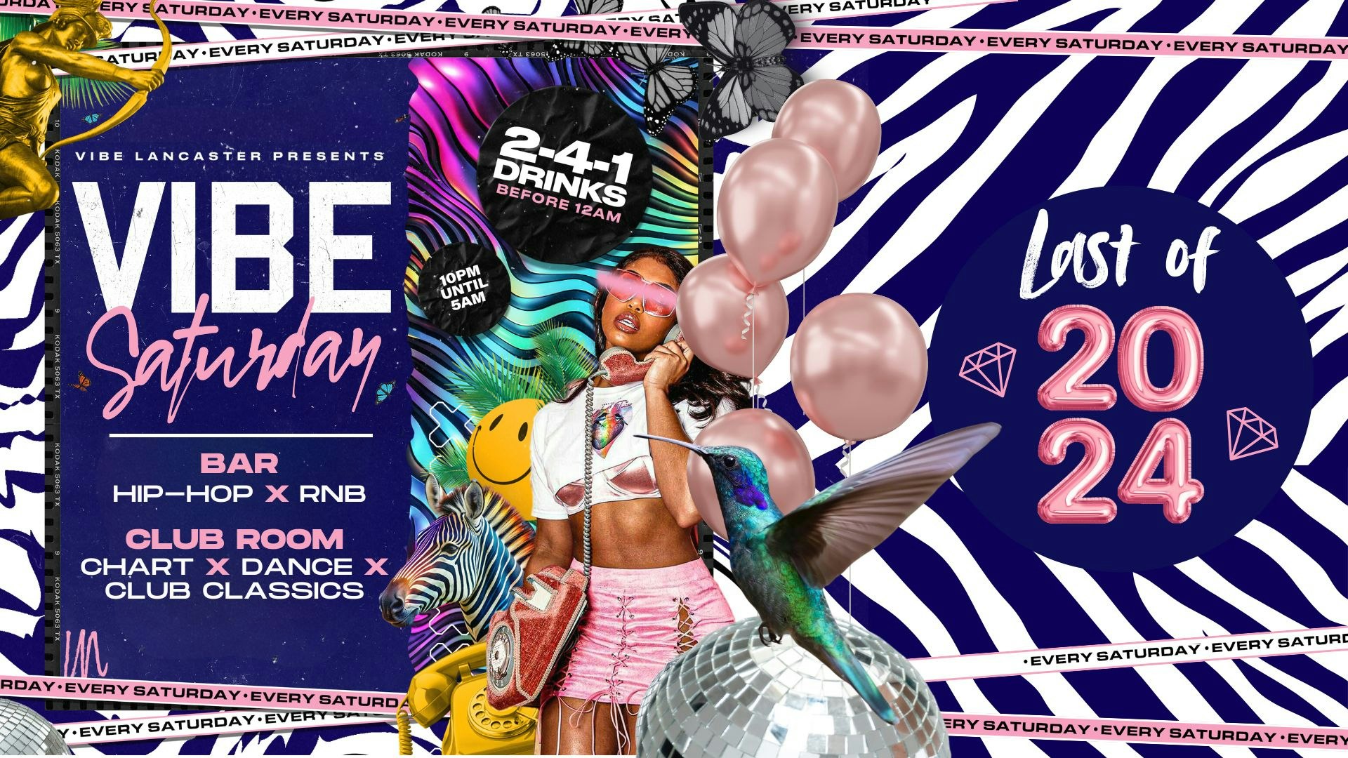 The Last VIBE /// Saturdays of 2024!!