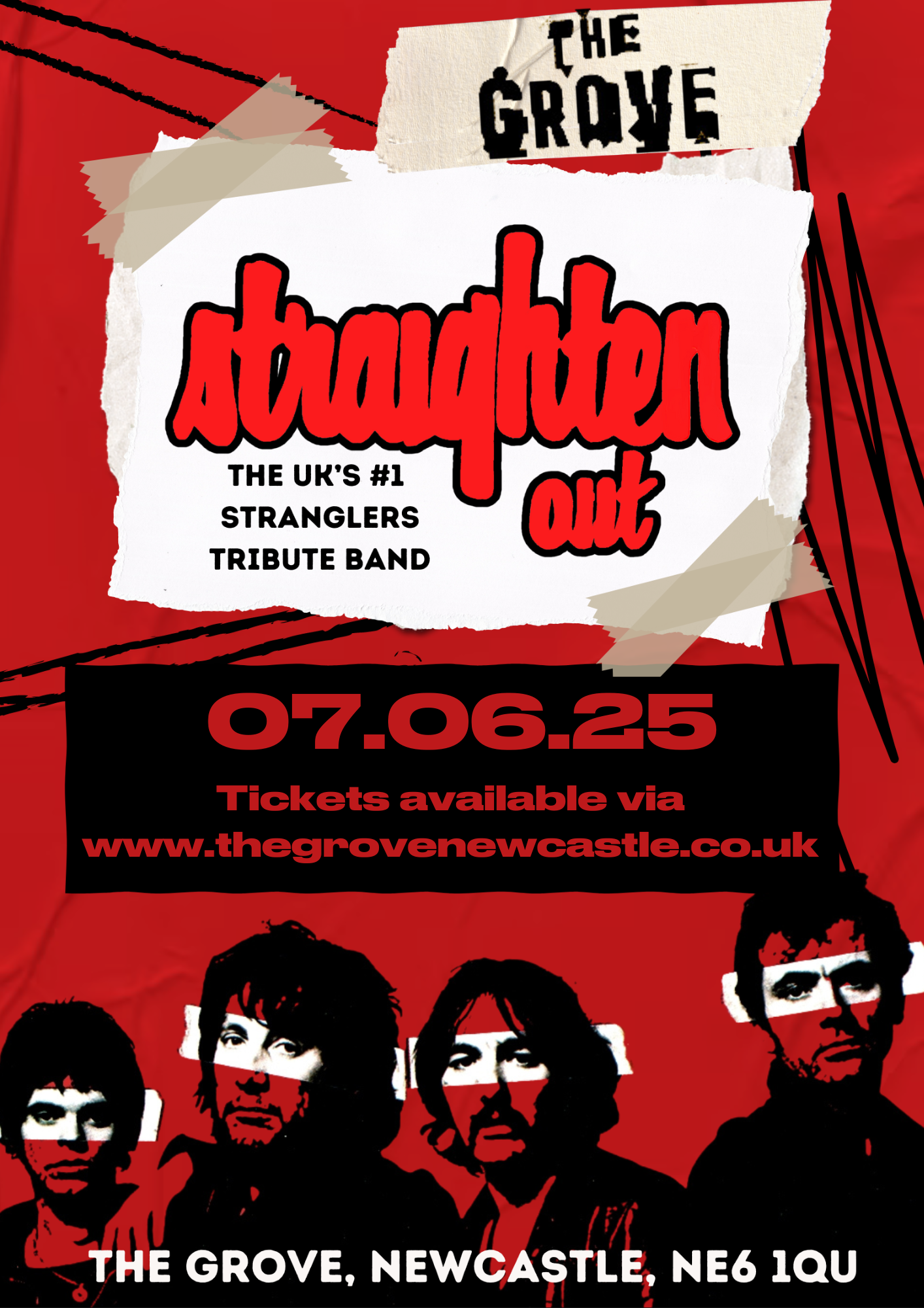Straighten Out – Number one tribute to The Stranglers