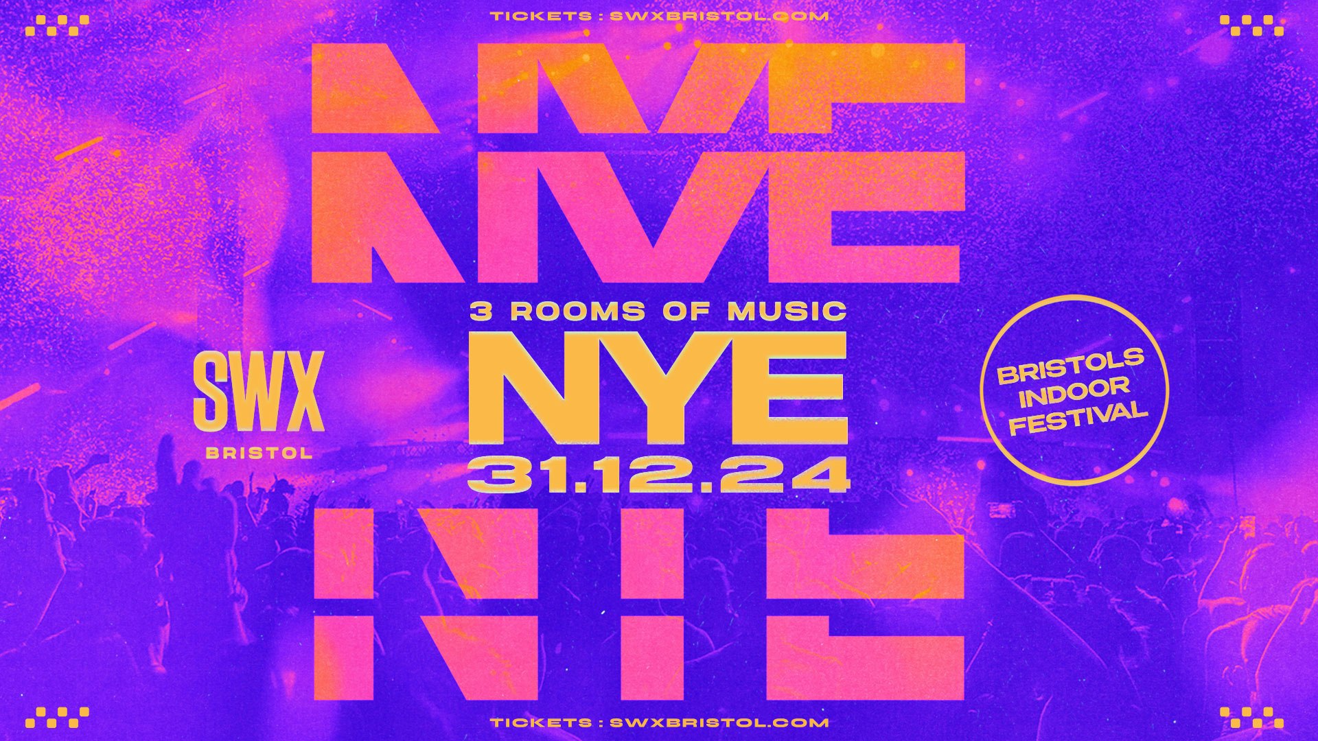 SWX Presents NYE 2024 – FINAL 150 TICKETS