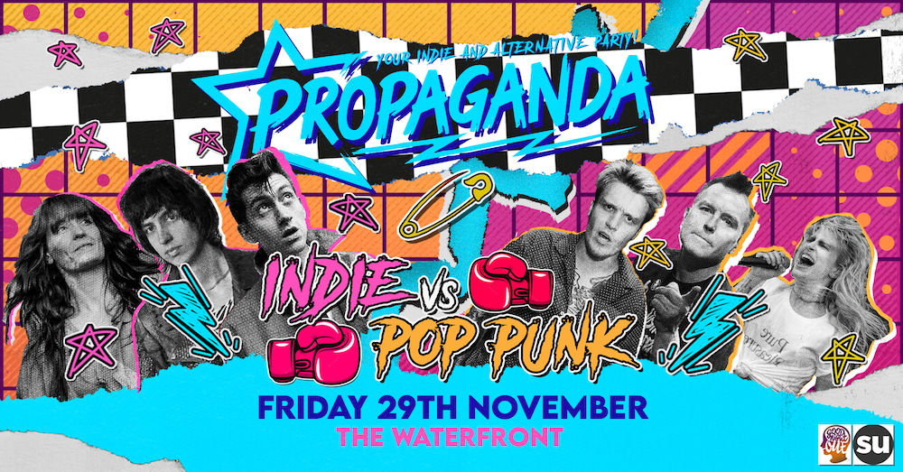 Propaganda Norwich – Indie vs Pop-punk at The Waterfront