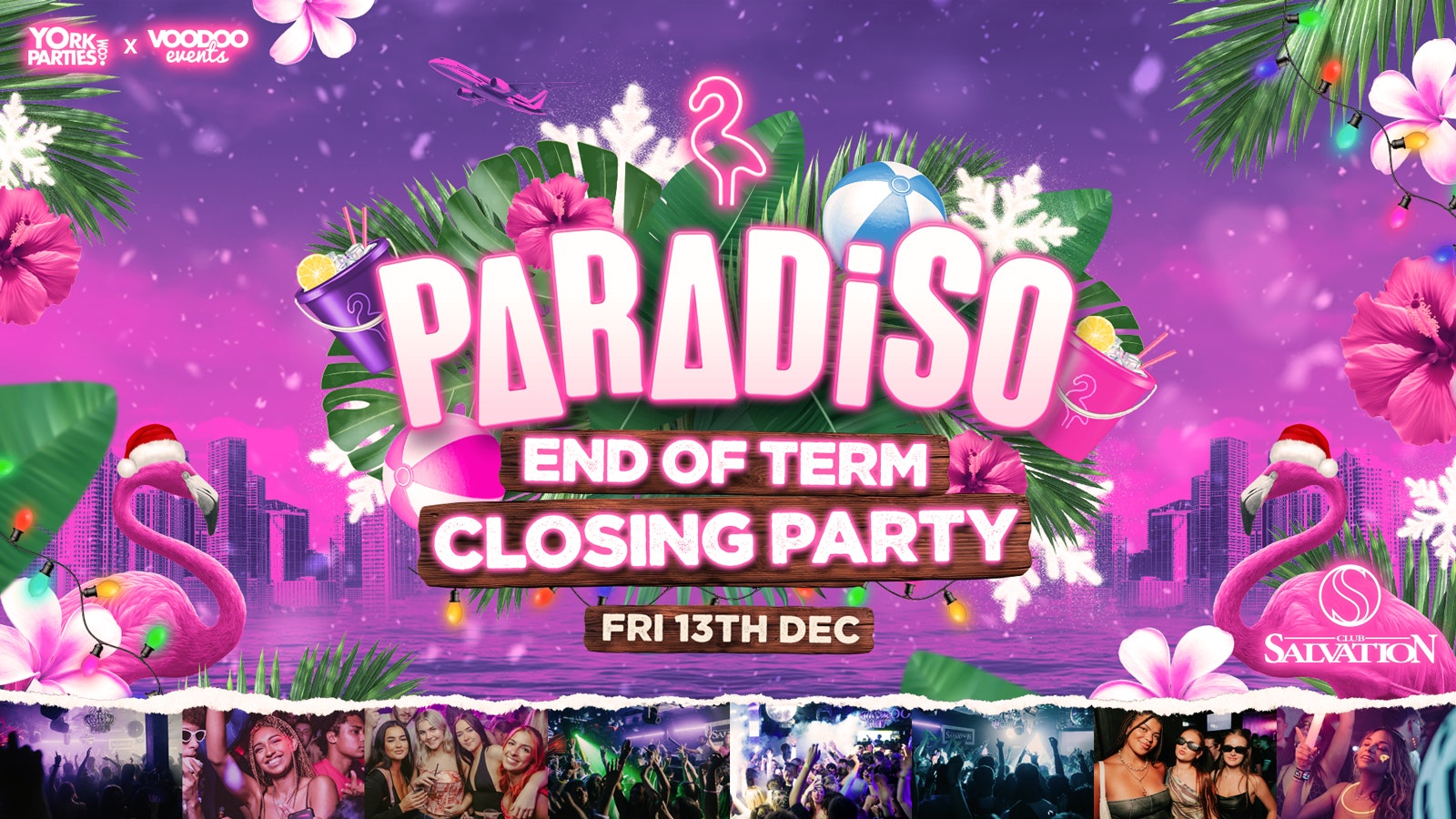 PARADISO FRIDAYS End Of Term Closing Party