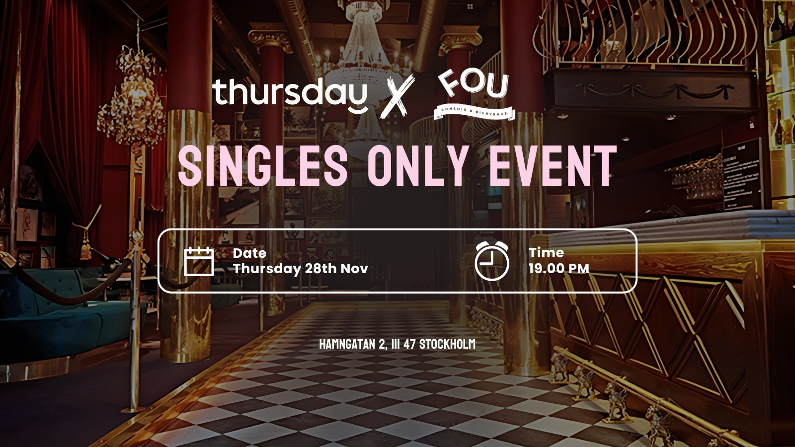 Thursday | FoU | Stockholm