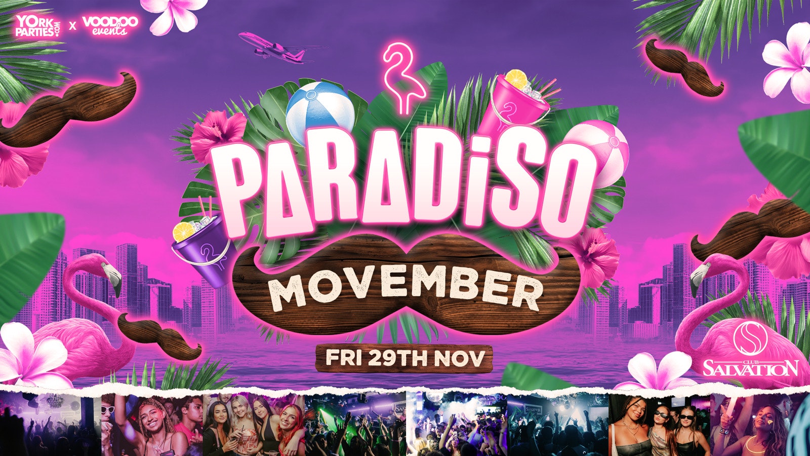 PARADISO FRIDAYS Student Paradise – Movember