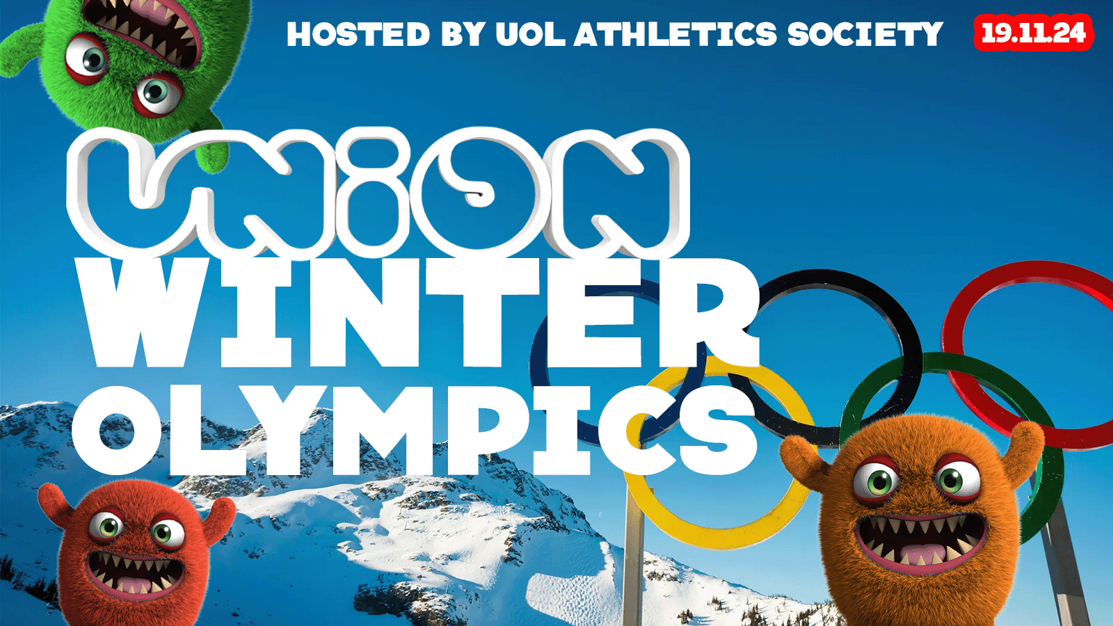 UNION TUESDAY’S // The Winter Olympics ⛷️ Hosted by UOL Athletics Society