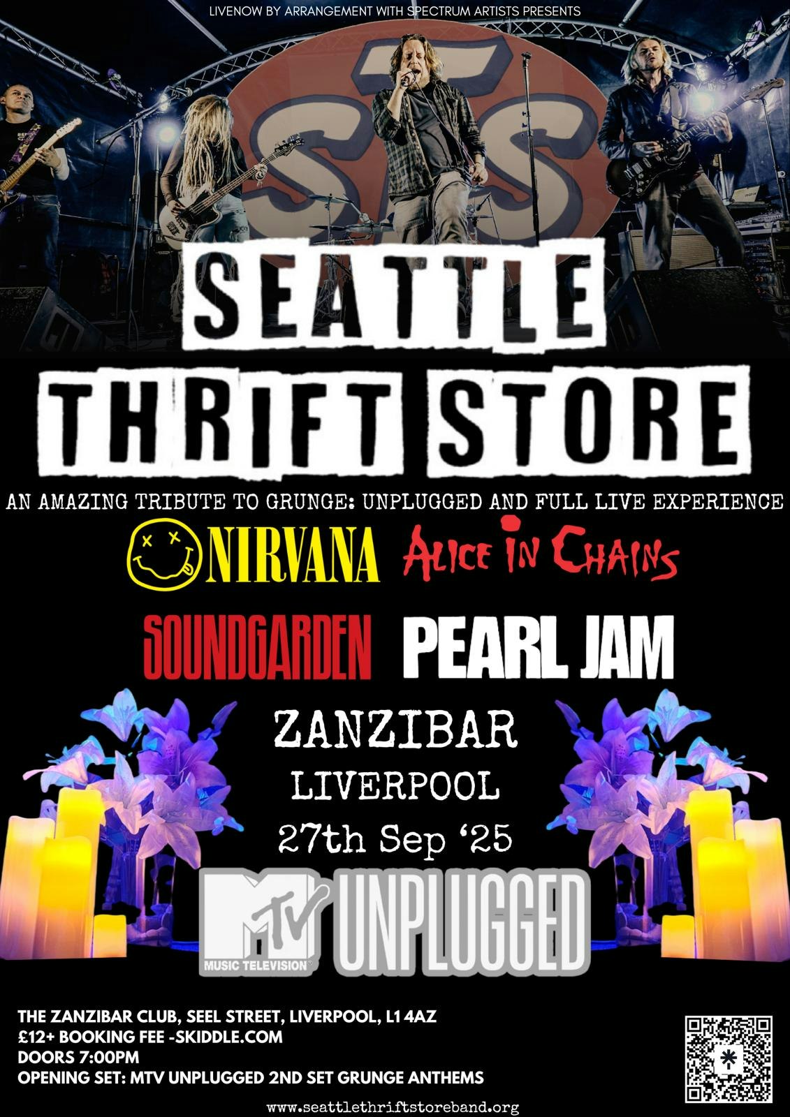 Seattle Thrift Store – a live tribute to Grunge